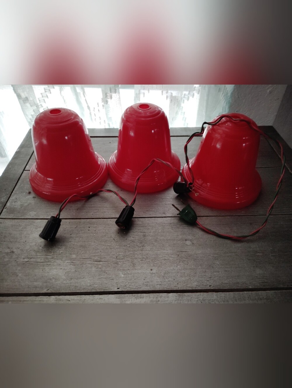 Vintage Christmas Molded Bells